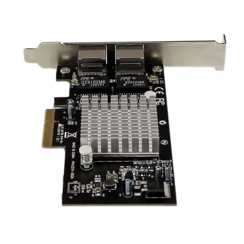 StarTech.com Dual-Port PCI Express (PCIe x4) Gigabit Ethernet serverový adaptér sieťová karta – Intel i350 NIC