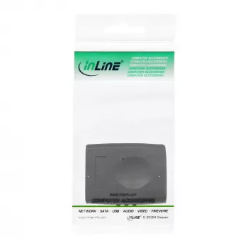 InLine HDMI adaptér HDMI A samica/samica s pozlátenými kontaktmi, 4K2K