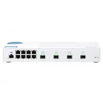 QNAP QSW-M408S sieťový switch Managed L2 Gigabit Ethernet (10/100/1000) biela