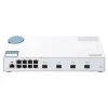QNAP QSW-M408S sieťový switch Managed L2 Gigabit Ethernet (10/100/1000) biela