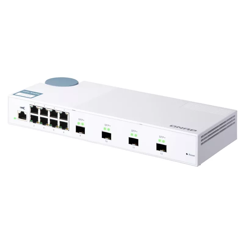 QNAP QSW-M408S sieťový switch Managed L2 Gigabit Ethernet (10/100/1000) biela