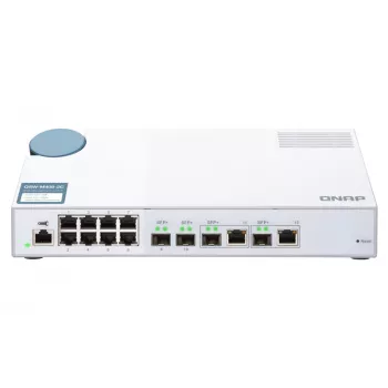QNAP QSW-M408-2C sieťový switch Managed L2 10G Ethernet (100/1000/10000) biela