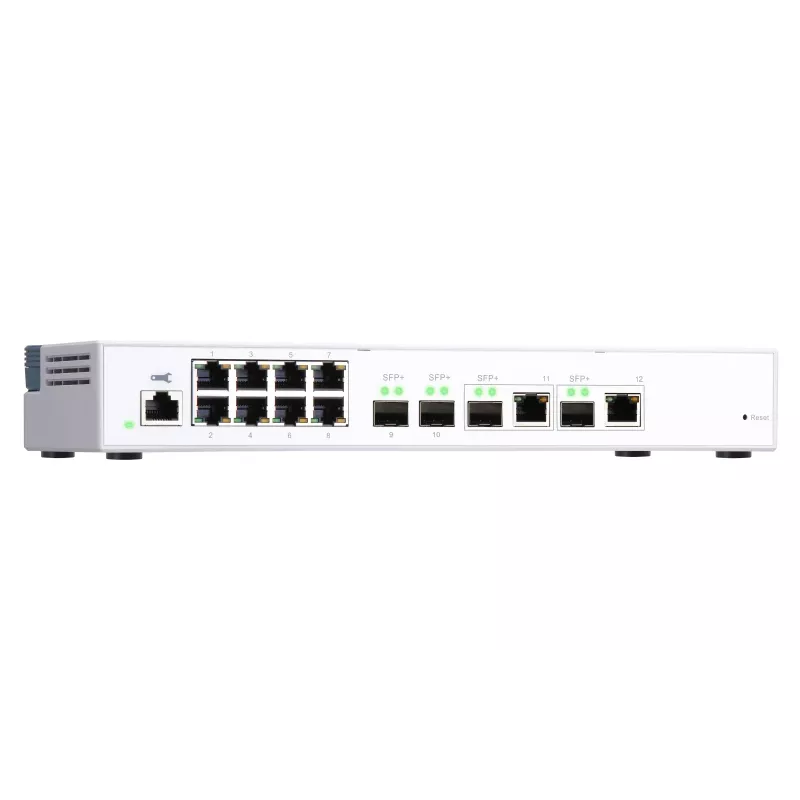 QNAP QSW-M408-2C sieťový switch Managed L2 10G Ethernet (100/1000/10000) biela