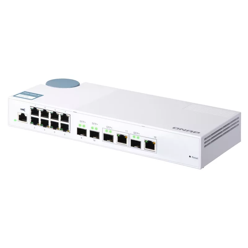 QNAP QSW-M408-2C sieťový switch Managed L2 10G Ethernet (100/1000/10000) biela