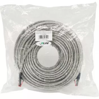 InLine patch kábel S/FTP PiMF Cat.6 250MHz PVC meď transparentná 50m