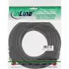 InLine patch kábel S/FTP PiMF Cat.6 250MHz PVC meď čierny 50m