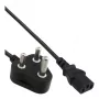InLine napájací kábel Južná Afrika 10 A Type M / IEC konektor, 1,8 m