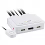 InLine kábel KVM switch, 2-port, DisplayPort 1.2, 4K, USB, audio