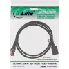 InLine predlžovací patch kábel, S/FTP (PiMf), Cat.6, bezhalogénový, 2 m