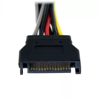 StarTech.com 15 cm SATA napájací Y rozbočovací kábel adaptér - M/F