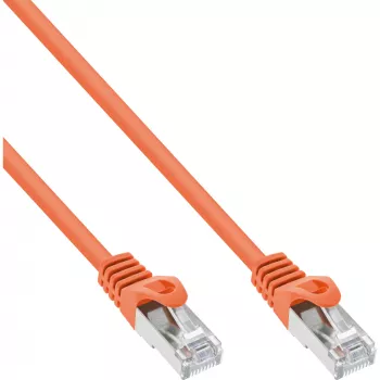 InLine patch kábel SF/UTP Cat.5e oranžový 7,5 m