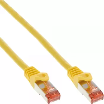 InLine patch kábel S/FTP PiMF Cat.6 250MHz PVC meď žltá 2 m