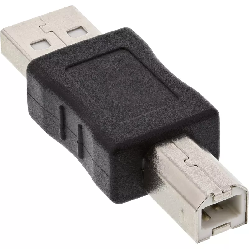 USB 2.0 adaptér Type-A samec / Type-B samec InLine 33443A
