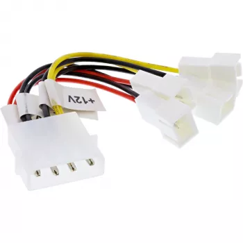 InLine adaptérový kábel ventilátora 2x 12V a 2x 5V pre 4 ventilátory 33005B