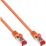 InLine patch kábel S/FTP PiMF Cat.6 250 MHz PVC meď oranžový 5 m
