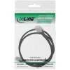 InLine SAS kábel interný, Mini-SAS SFF-8087 na Mini-SAS SFF-8087, so Sideband, 1 m