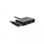 InLine káblový splitter HDMI 2-port, 4K/60Hz, s USB napájacím káblom, 0,5 m