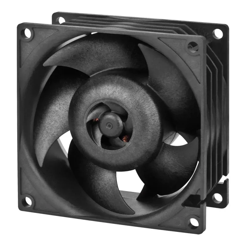 Ventilátor ARCTIC S8038-10K 80 mm 102 cfm dvojité guľôčkové ložisko čierny