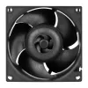 Ventilátor ARCTIC S8038-10K 80 mm 102 cfm dvojité guľôčkové ložisko čierny