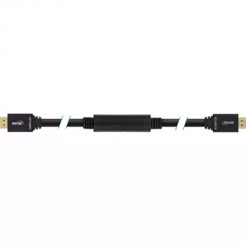 InLine High Speed HDMI kábel s Ethernetom, aktívny, M/M, čierna, pozlátené kontakty, 40 m