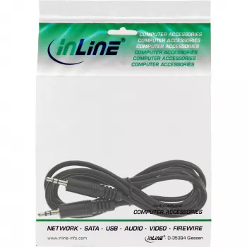 InLine audio kábel 3,5 mm stereo konektor samec / konektor samec 3 m