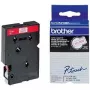Popisovacia páska TC Brother TC202 12 mm červená na bielu
