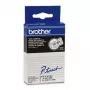 Popisovacia páska Brother TC101 12 mm čierna na transparentnú