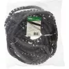 Flexibilný káblový kanál InLine 59947T 10 m čierna 20 mm