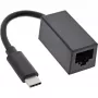 InLine USB 3.2 Gigabit Ethernet sieťový adaptérový kábel, USB-C