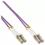InLine sklolaminátový duplexný kábel LC/LC 50/125µm OM4 3m