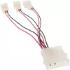 InLine PC adaptér kábel ventilátora 12V / 5V pre až 3 ventilátory 33005A