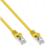 InLine patch kábel SF/UTP Cat.5e žltý 0,5m