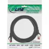 InLine patch kábel S/FTP PiMF Cat.6 250MHz PVC meď čierny 0,3m