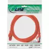 InLine patch kábel S/FTP PiMF Cat.6 250MHz PVC meď oranžový 0,3m
