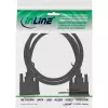 InLine DVI-D kábel, Premium, 24+1 M/M, Dual Link, pozlátený, 2m