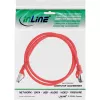 InLine Patchkabel, S/FTP (PiMf), Cat.8.1, 2000 MHz, bezhalogénový, červená, 1,5 m