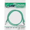 InLine Patchkabel, S/FTP (PiMf), Cat.8.1, 2000 MHz, bez halogénov, zelená, 1,5 m