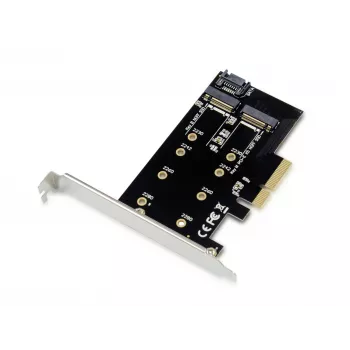 Conceptronic EMRICK 2-in-1 M.2 SSD PCIe adaptér SATA AHCI NVMe