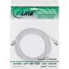 InLine Patch kábel, S/FTP (PiMf), Cat.8.1, 2000 MHz, bez halogénov, biely, 15 m