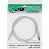 InLine Patch kábel, S/FTP (PiMf), Cat.8.1, 2000 MHz, bez halogénov, sivý, 3 m