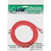 InLine Patch kábel, S/FTP (PiMf), Cat.8.1, 2000MHz, bez halogénov, červený, 15m
