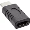 USB 3.2 Gen.2 adaptér InLine 35802A USB-C konektor samec / USB-C konektor samica