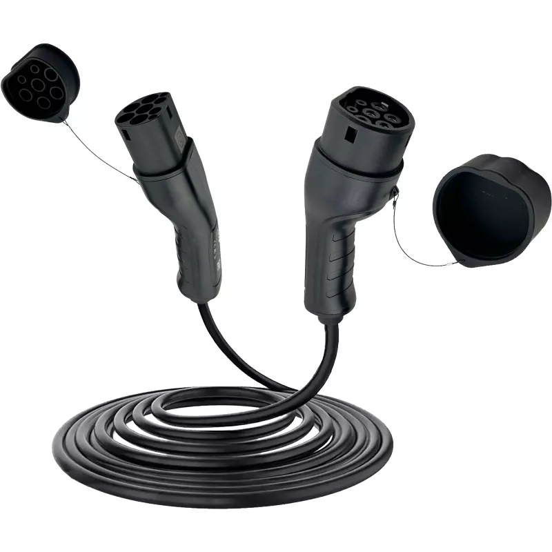 InLine EV nabíjací kábel 22 kW Typ2, 3-fázový, 5 m