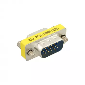 InLine mini adaptér 15 Pin HD VGA / S-VGA konektor samec / konektor samica