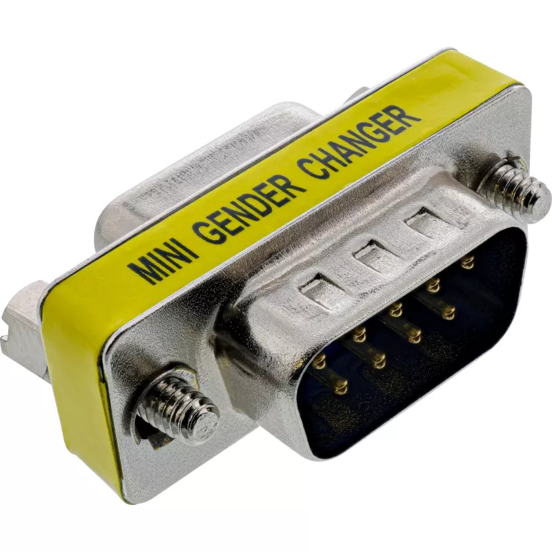 InLine mini adaptér 9 Pin sériový samec / samica