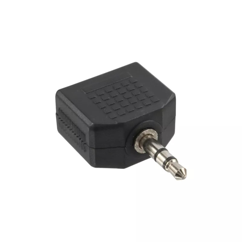 InLine audio adaptér 3,5 mm konektor samec / 2x 3,5 mm stereo konektor samica