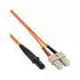 InLine optický duplexný kábel MTRJ/SC 50/125µm OM2 5 m