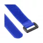InLine suchý zips na káble 20 x 400 mm 10 ks modrá