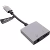 InLine USB-C audio adaptérový kábel, USB-C na 3,5 mm jack + PD 30 W
