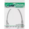 InLine patch kábel U/UTP Cat.5e sivý 0,3 m